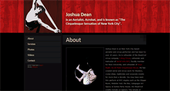 Desktop Screenshot of aerialjosh.com